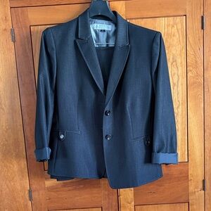 Gray suit - skirt + blazer